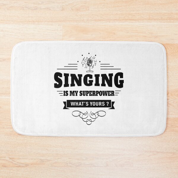 Item preview, Singing is my Superpower designed and sold by DCornel.