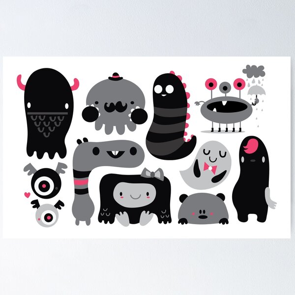 Item preview, Monsters designed and sold by mjdaluz.