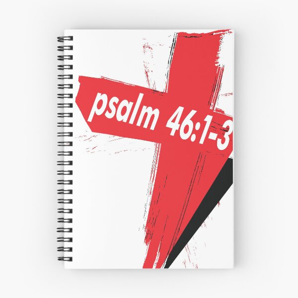 Artikelvorschau, Psalm 46:1-3 Gott ist unsere Zuflucht und Stärke Zitat aus der Bibel entworfen und verkauft von ProjectX23.