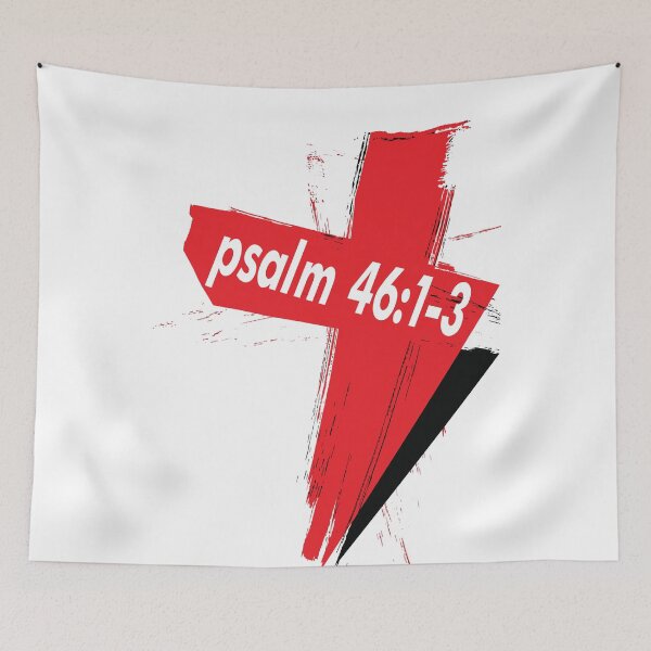 Item preview, Psalm 46:1-3 God Is Our Refuge And Strength Quote The Bible designed and sold by ProjectX23.