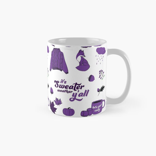 Item preview, Purple Aesthetic Sweater Weather Fall Sticker Pack designed and sold by The-Goods.