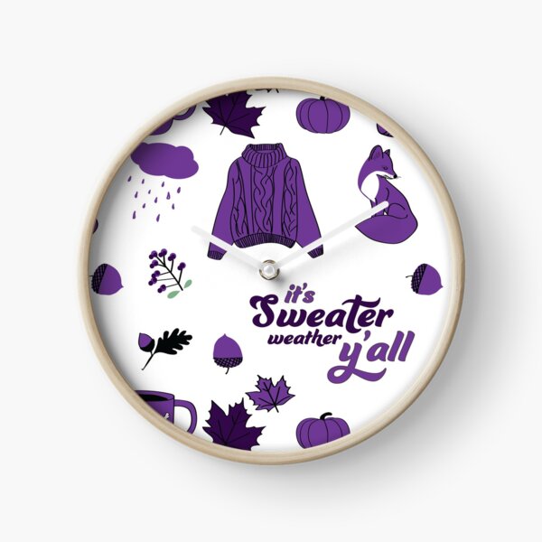 Item preview, Purple Aesthetic Sweater Weather Fall Sticker Pack designed and sold by The-Goods.