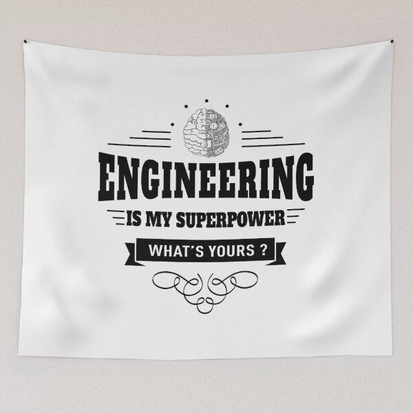 Item preview, Engineering is my Superpower designed and sold by DCornel.
