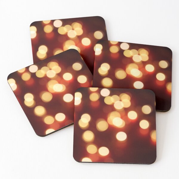 Item preview, Gold and Red Bokeh Photography designed and sold by DanaAndTheBooks.