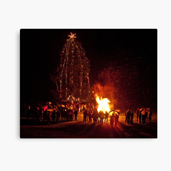 Mayne Island, Dec. 24, 2006 Canvas Print