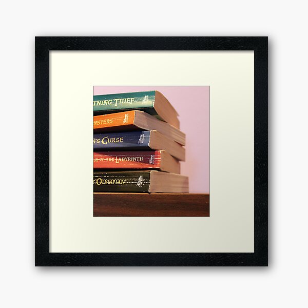 Percy Jackson and the Olympians Framed Art Print