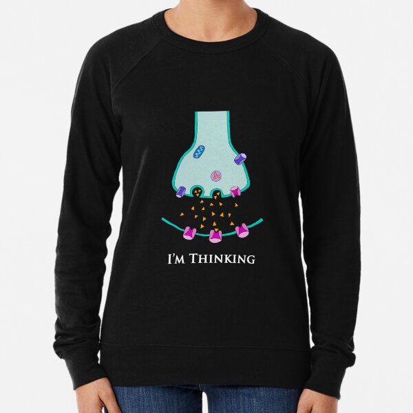 Je pense à Synapse - Neuroscience Sweatshirt léger