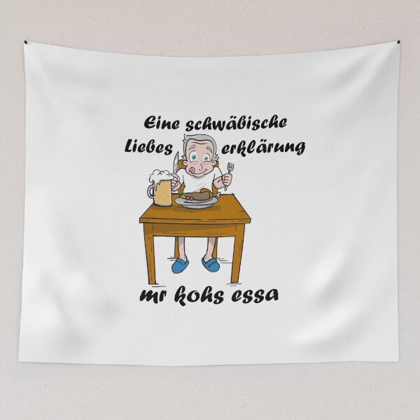 Item preview,  A Swabian declaration of love designed and sold by saechla.