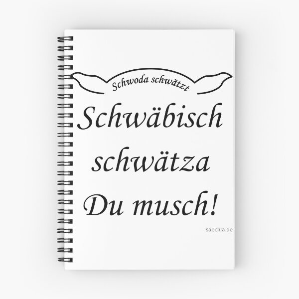 Item preview, Schwoda chatters - Schwäbisch schwätza You muss! designed and sold by saechla.