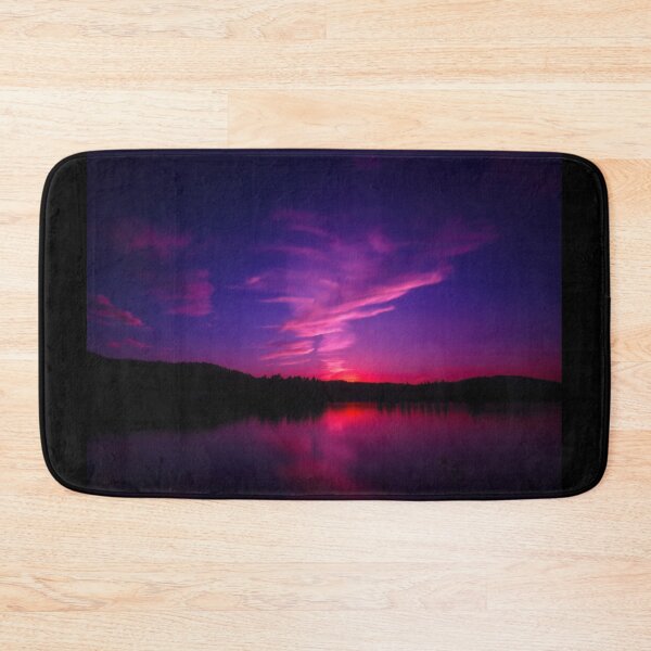 Item preview, Purple Sunset in Montana, Foys Lake, Flathead Valley  designed and sold by LCAppling.