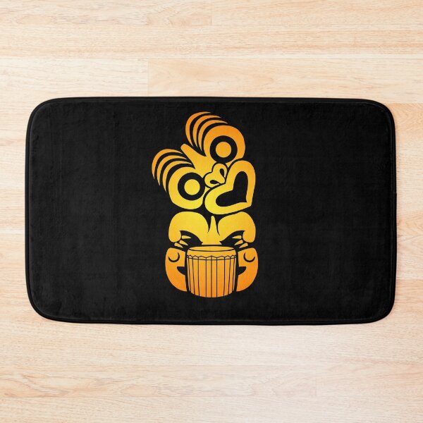 Item preview, Maori Hei Tiki Drummer Music Tribal Tattoo Gift designed and sold by vicoli-shirts.