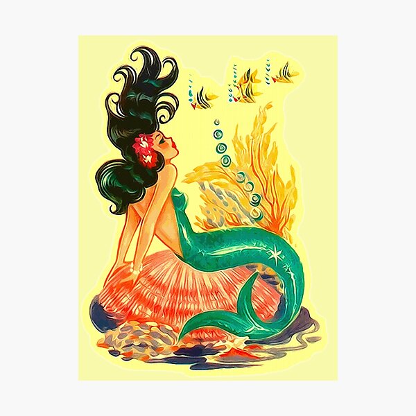 Mermaid Photographic Print
