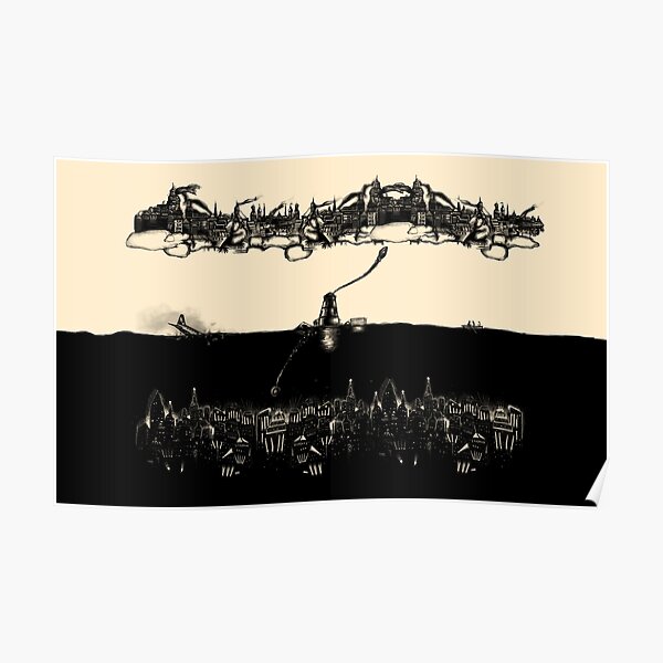 A Tale of Infinite Cities (Landscape) Poster