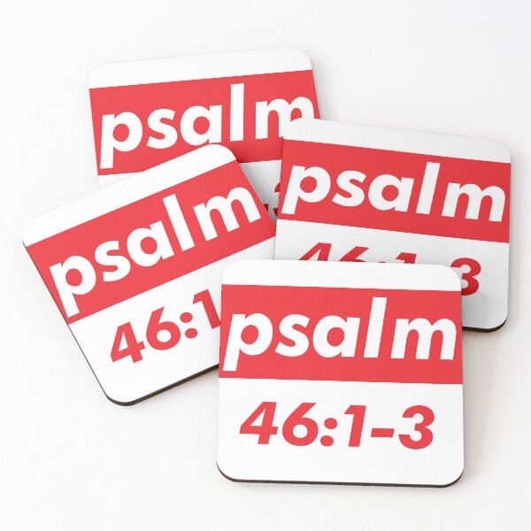 Item preview, Psalm 46:1-3 God Is Our Refuge And Strength Quote The Bible designed and sold by ProjectX23.