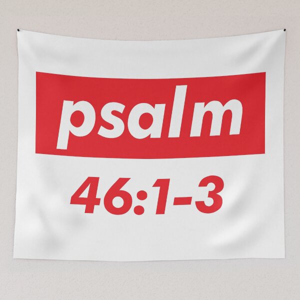 Item preview, Psalm 46:1-3 God Is Our Refuge And Strength Quote The Bible designed and sold by ProjectX23.