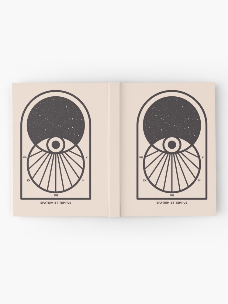 Alternate view of Space and Time Hardcover Journal