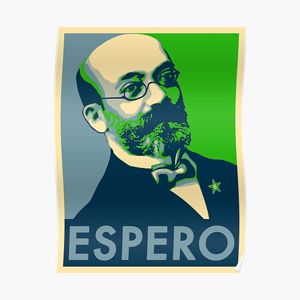 Espero - L. L. Zamenhof Poster