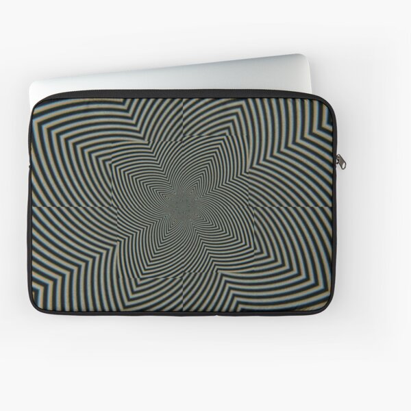 #Art, #pattern, #abstract, #decoration, design, creativity, color image, spiral Laptop Sleeve