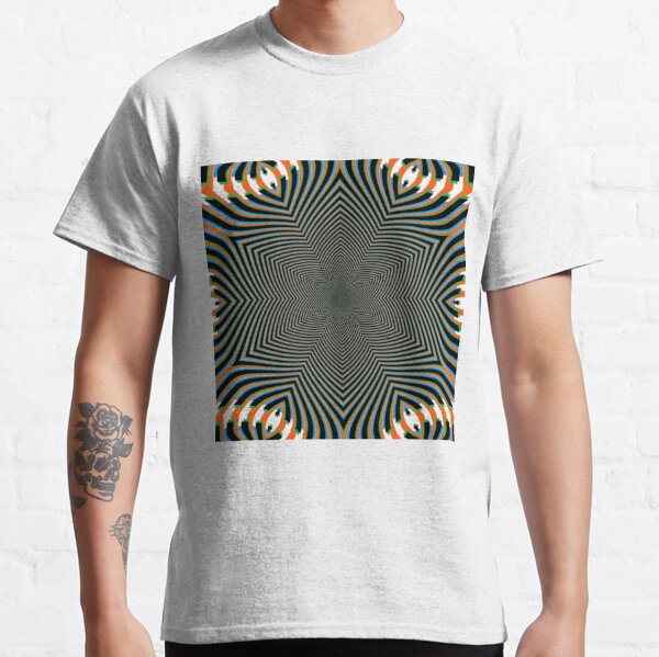 #Art, #pattern, #abstract, #decoration, design, creativity, color image, spiral Classic T-Shirt