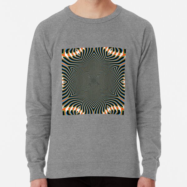 #Art, #pattern, #abstract, #decoration, design, creativity, color image, spiral Lightweight Sweatshirt