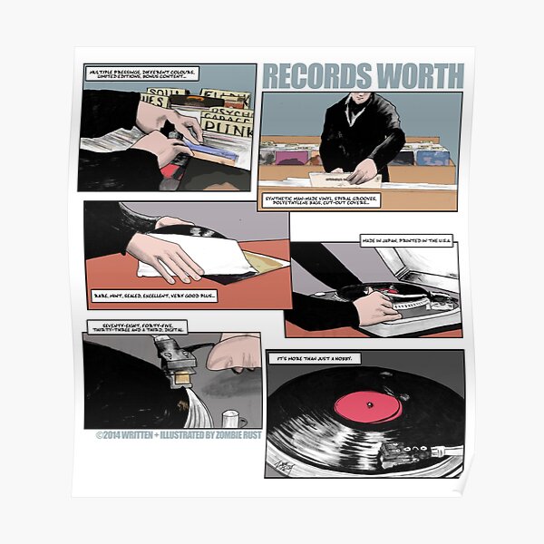 Records Worth Poster