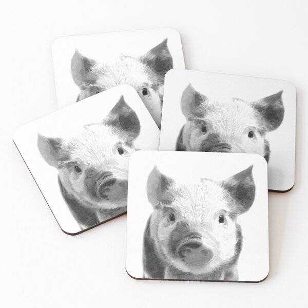 Item preview, Black and White Pig designed and sold by Alemi.
