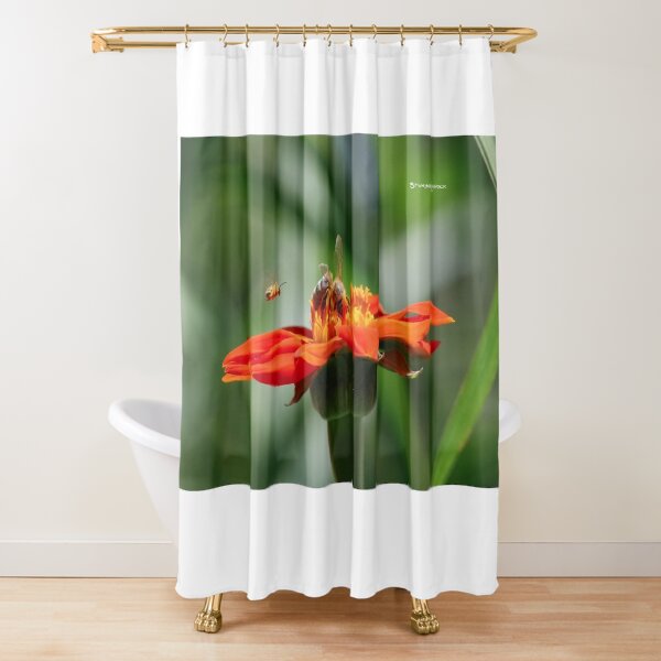 Bee Family Shower Curtain
