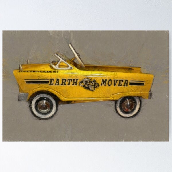 Item preview, Earth Mover Pedal Car designed and sold by Michelle Calkins.