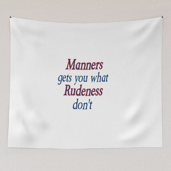 Item preview, manners designed and sold by BellsPainting.