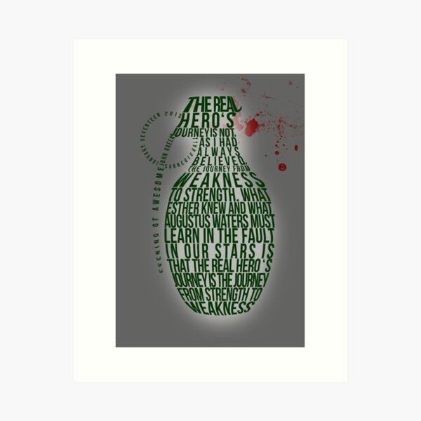 Item preview, Grenade Typography designed and sold by saycheese14.