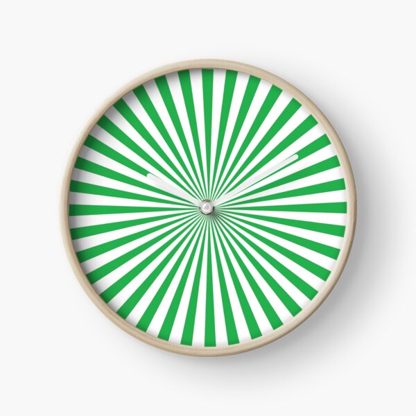 #Sunburst, #pinwheel, #groovy, #abstract, illustration, radial, sunbeam, design, pattern, psychedelic, art Clock