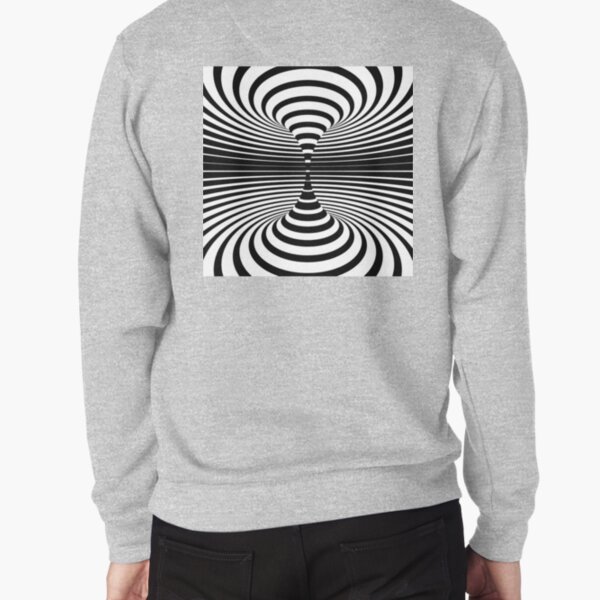 #Illusions gif, #abstract, #design, #pattern, art, illustration, twirl, hypnosis, twist, target, spiral Pullover Sweatshirt