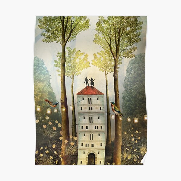 Four of Wands Poster
