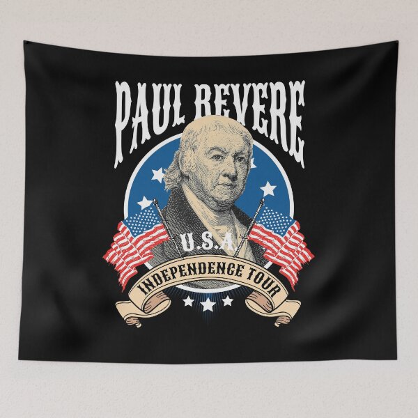 Item preview, Paul Revere USA Independence Tour 4th of July  designed and sold by The Junto Shop.
