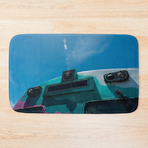 Item preview, Close up front of old train and sun flare. designed and sold by DavidMay.