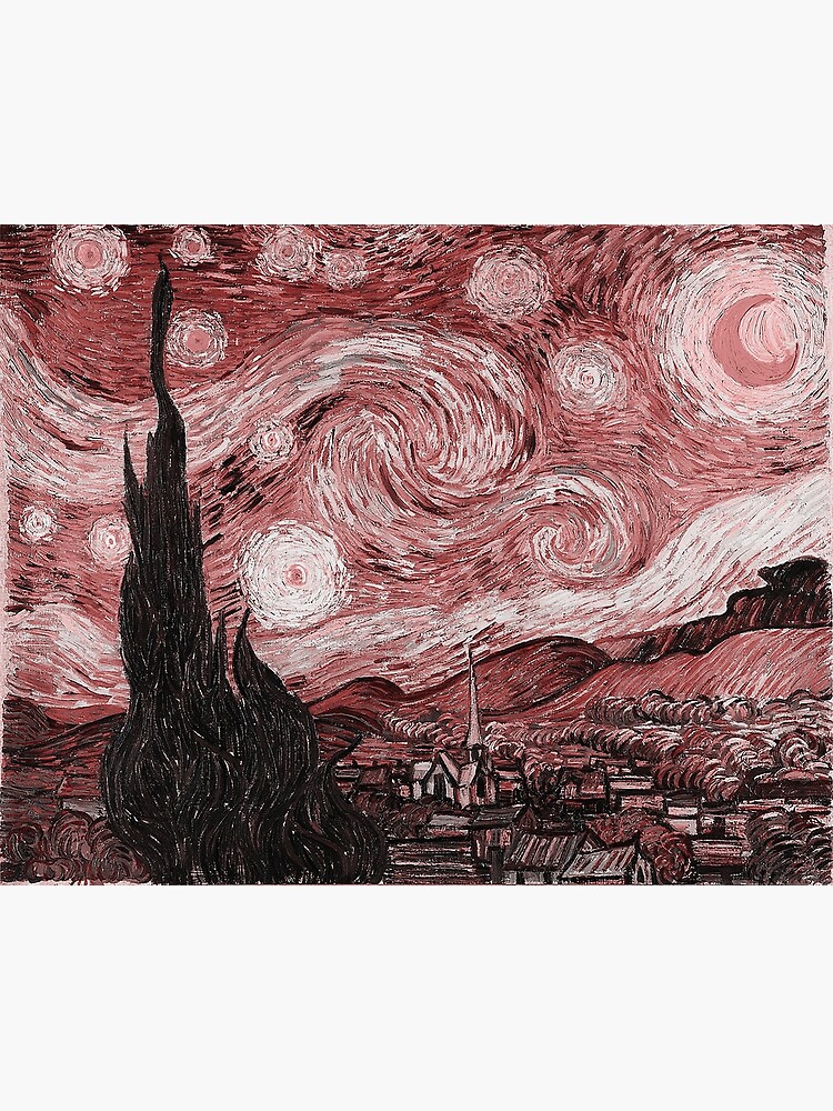Disover Pink Starry Night Canvas