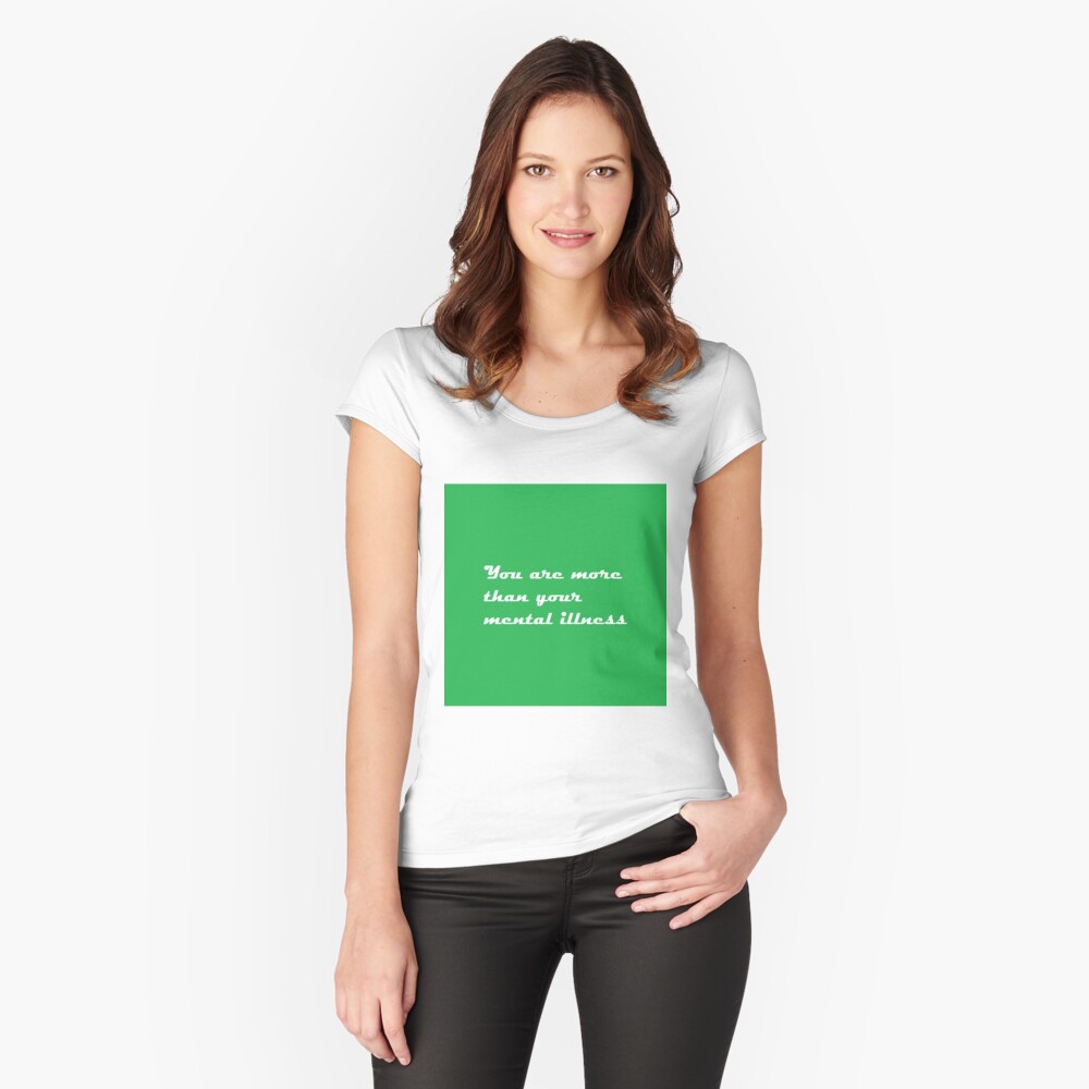 Item preview, Fitted Scoop T-Shirt designed and sold by Mahevash.