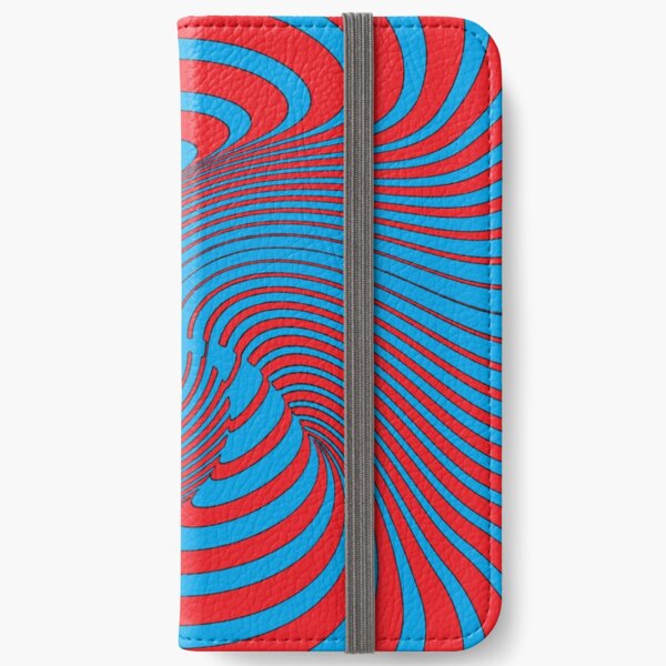 #Illusions gif, #abstract, #design, #pattern, art, illustration, twirl, hypnosis, twist, target, spiral iPhone Wallet