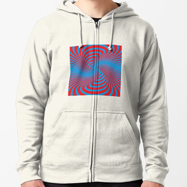 #Illusions gif, #abstract, #design, #pattern, art, illustration, twirl, hypnosis, twist, target, spiral Zipped Hoodie