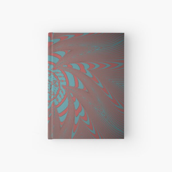 #Illusions gif, #abstract, #design, #pattern, art, illustration, twirl, hypnosis, twist, target, spiral Hardcover Journal