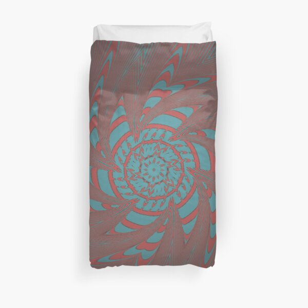 #Illusions gif, #abstract, #design, #pattern, art, illustration, twirl, hypnosis, twist, target, spiral Duvet Cover