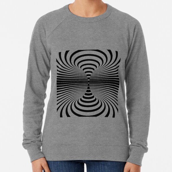 #Illusions gif, #abstract, #design, #pattern, art, illustration, twirl, hypnosis, twist, target, spiral Lightweight Sweatshirt