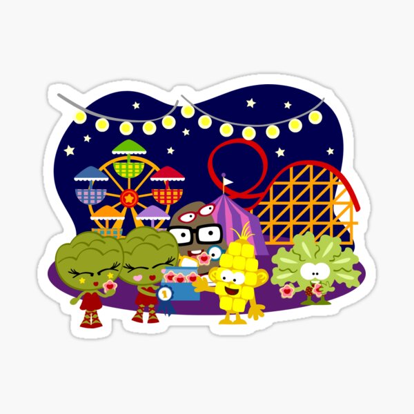 Item preview, Veggie Ventures The Carnival designed and sold by Sonia Pascual Izquierdo.