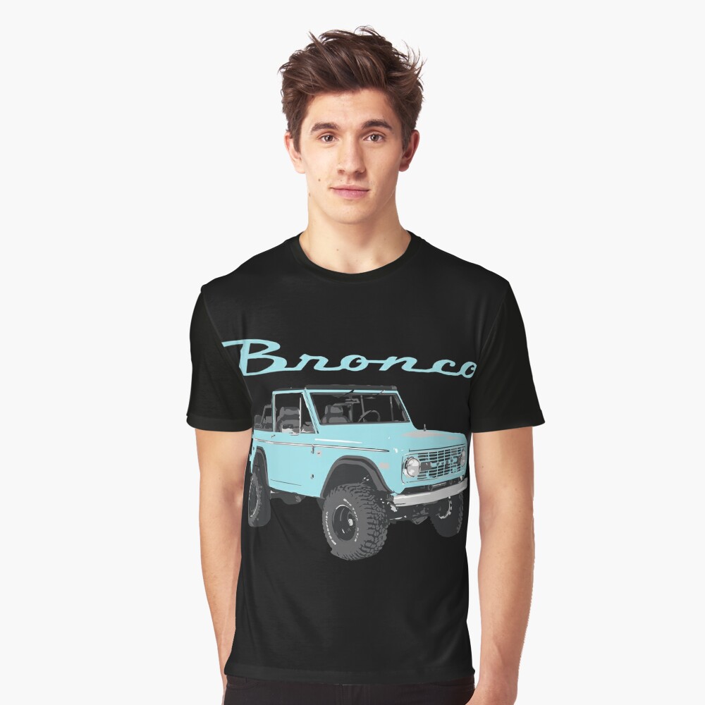 GarageProject101 Classic Ford Bronco T-Shirt L / White