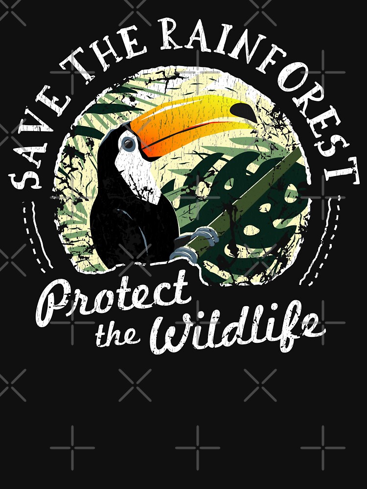 Discover Save The Rainforest, Protect The Wildlife - Toucan Kid Pullover Hoodie