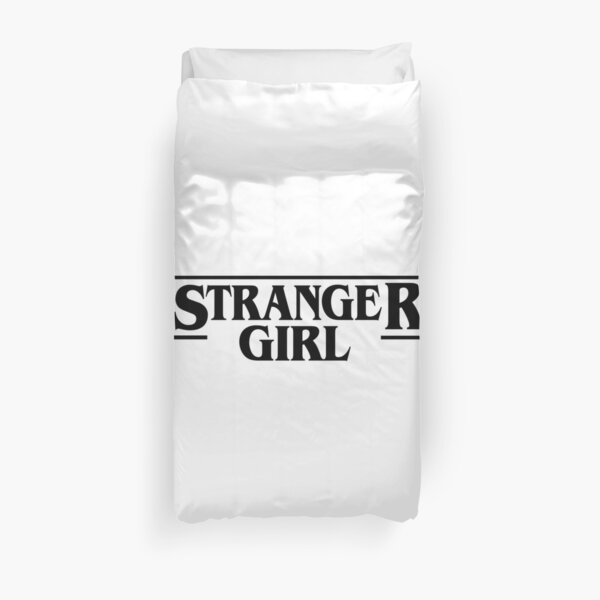 Stranger Girl Duvet Cover