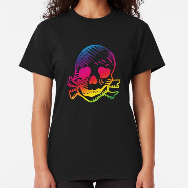 Keith Flint Skull tattoo with pride. Feel the rainbow. Classic T-Shirt