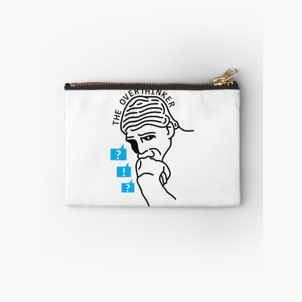 Item preview, The Overthinker Aesthetic Doodle designed and sold by therealsadpanda.