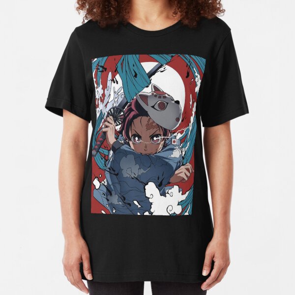 AnimeDemonSlayer Slim Fit T-Shirt