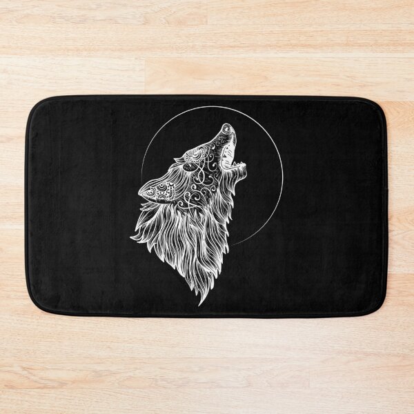 Item preview, Wild wolf mandala artwork. designed and sold by emphatic.